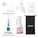 VAVA Water Dental Flosser Professional Cordless Oral Irrigator, Portable and Rechargeable IPX7 Waterproof 3 Modes Water Flossing with Easy-to-Clean Water Reservoir, Anti Leakage Design, Pink