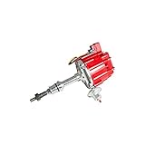 Top Street Performance JM6502R HEI Distributor with Red Cap (50K Volt Coil)