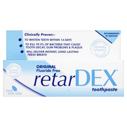 RetarDEX Original Fluoride-Free Toothpaste 75 ml by RetarDEX