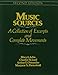 Music Sources: A Collection of Excerpts and Complete Movements, 2nd Edition