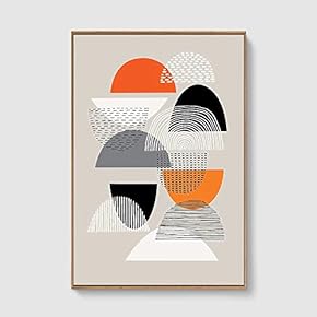 Framed Home Artwork Nordic Style for Living Room Bedroom