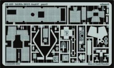 Eduard Accessories 35432 Model Making Accessories Hanomag SdKfz.251/1 Photo Etch Set