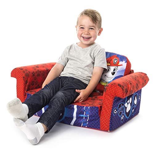 Marshmallow Furniture, Children's 2-in-1 Flip Open Foam Sofa, Paw Patrol, by Spin Master