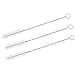 3 Pack Thermos Replacement Straws for Thermos 12 Ounce(model F401)Funtainer Bottle with 3 Straw Cleaning Brushes