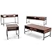 SIMPLIHOME Bedford SOLID WOOD Universal TV Media Stand, 53.9 inch Wide, Living Room Entertainment Center, Storage Cabinet with Glass Doors, for Flat Screen TVs up to 60 inches in Dark Tobacco Brown