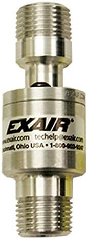 EXAIR141050 1/2 NPT Stainless Steel Threaded Line Vac, Type 303 Stainless Steel