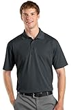 Sport Tek Men's Big Micropique Sport-Wick Sport Shirt, Iron Grey, Large