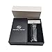 Novelty Wares® Latest Design Triple ARC Innovative Flameless Plasma X Beam Lighter-Rechargeable-Restructured-Pipes-Bowls-Cigars-Camping-Windproof-Waterproof-360° - Matte Black (Matte Black)