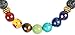 Adjustable 7 Chakra Healing Diffuser Bracelet with Real Stones and Volcanic Lava, Mala Meditation Bracelet - Men's and Women's Religious Jewelry - Wrap, Stretch, Charm Bracelets