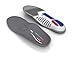 Spenco Total Support Thin Full Length Arch Support Insoles for Minimalist or Low Volume Shoes, Men's 12-13.5