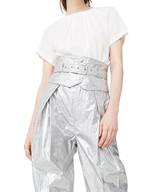 Mango Women's Ruched Detail Blouse