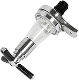 bar@drinkstuff 4 Bottle Rotary Drinks Dispenser – Chrome Base Optics view 7