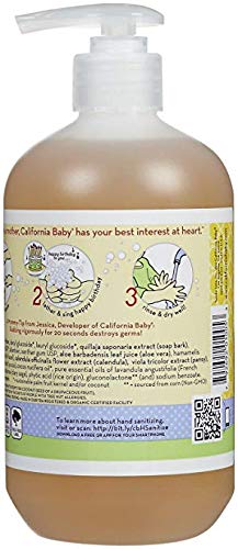 california baby hand soap