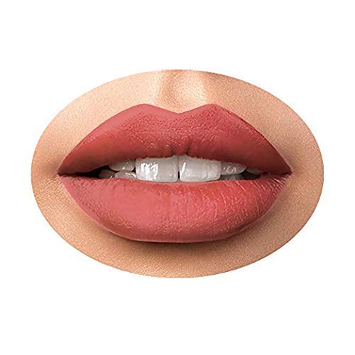 SIMI - Lasting Peach Coral Lipstick Matte (Very Natural & Flattering) - Liquid Velvet Supremé by Kuckian - Vitamin E, Cruelty Free, Matte Lipstick, Vegan, Long Lasting - Thumbnail 3