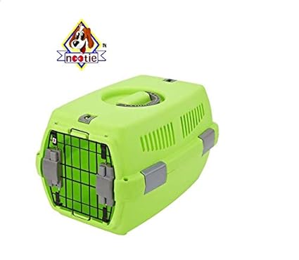 Nootie IATA Approved Flight Cage Green Colour, 48x32x29cm