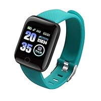 PeiQila 116 Plus Smart Bracelet Watch Color Screen Heart Rate Blood Pressure Monitoring Track Movement IP67 Waterproof