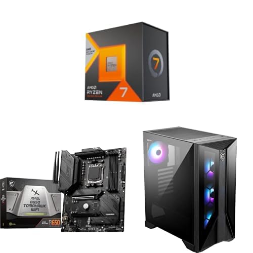 (Bundle) AMD Ryzen 7 7800X3D 8-Core AM5 Processor & MSI MAG B650 ...