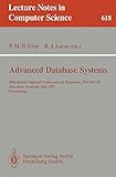 Image de Advanced Database Systems: 10th British National Conference on Databases, BNCOD 10, Aberdeen, Scotland, July 6 - 8, 1992. Proceedings (Lecture Notes i