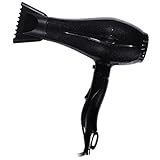 PARWIN PRO 1875W DC Motor Blow Dryer Ionic Ceramic Hair Dryer with Concentrator Nozzle, Black