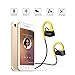 Bluetooth Headphones, G-Cord Wireless Sports Headsets with Mic for Gym, Running and Workout, Water Resistant IPX7