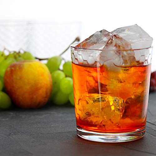 6 Circleware+40148+Honeycomb+Glassware+Highball