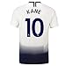 Xnixhu Kane #10 Tottenham Hotspur Home Men's 2018/2019 Socce Jersey Color White Size M