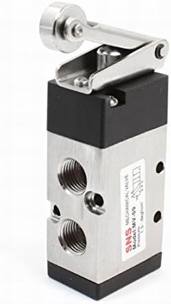Ugtell Single Roll Reversing 2 Position 5 Way Air Pneumatic Mechanical Valve