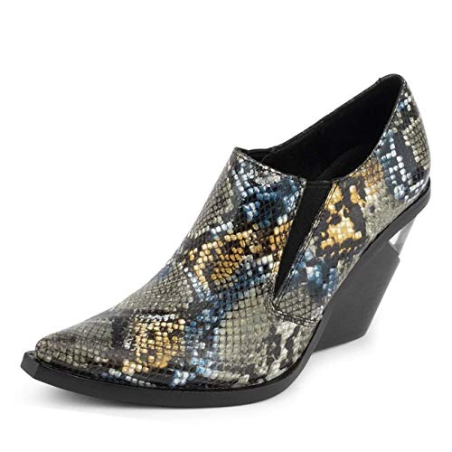 Jeffrey-Campbell-Flux-Printed-Leather-Snake-Bootie-Grey