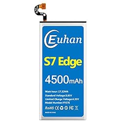 Galaxy S7 Edge Battery, [Upgraded] Euhan 4500mAh