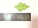 100 pcs Patch Mlberry Paper Leaves 37x23 mm Mulberry Paper Pine Leaves Scrapbooking Wedding DIY Craft Supplies Card, Artificial Leave (Mixed Green)