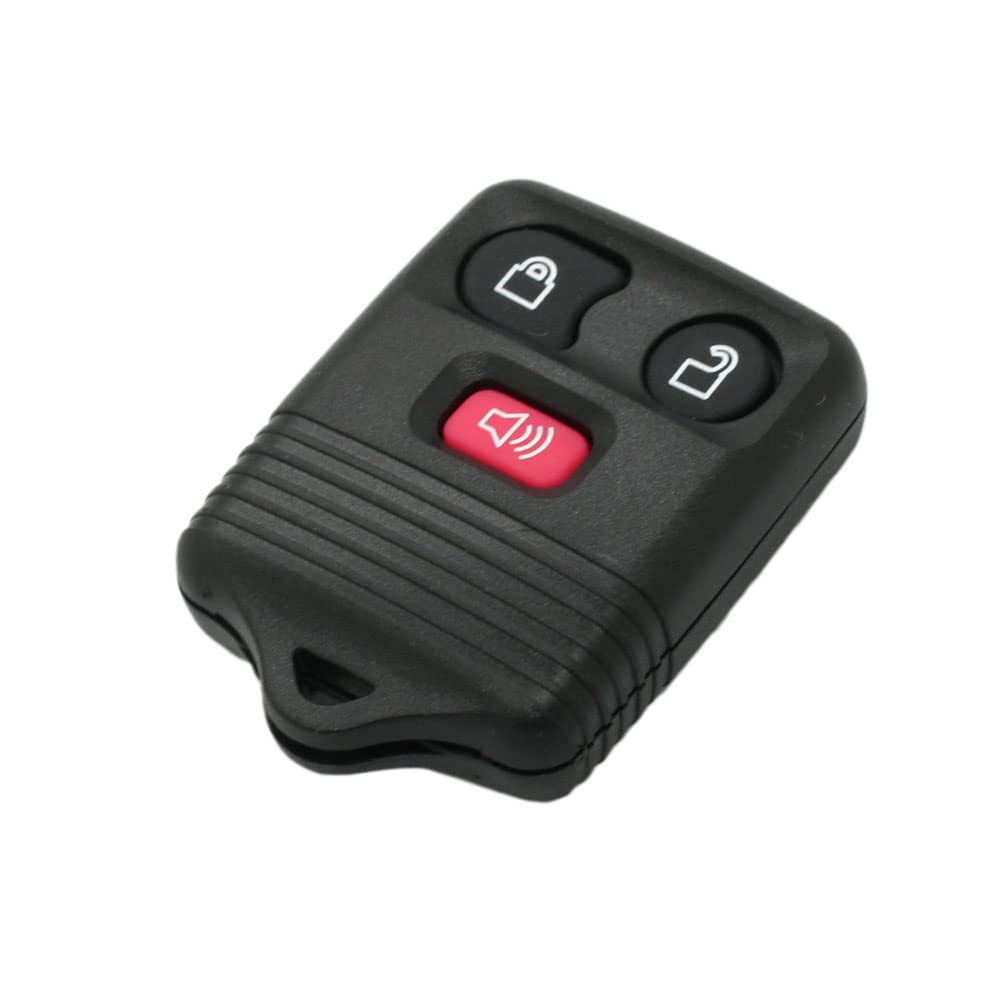 BROVACS Replacement Key Shell Compatible with FORD MERCURY MAZDA 3 Button Keyless Entry Remote Key Case Fob PG727BKS