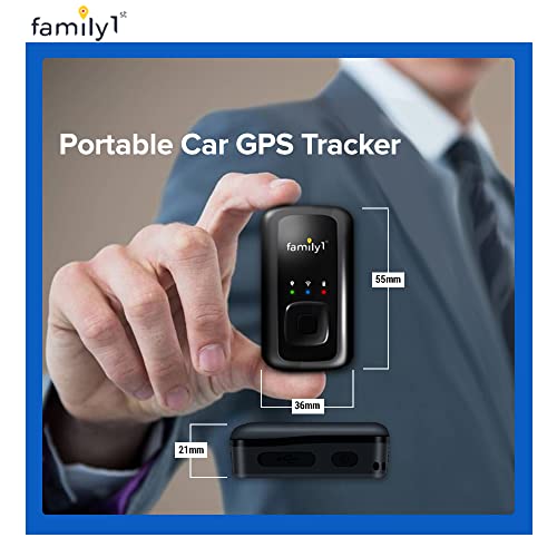 Family1st 4G LTE GPS Tracker for Vehicles, Cars, Trucks, Kids, Teens