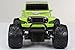 New Bright Chargers F/F 4-Door Jeep RC Vehicle (1:18 Scale), Green
