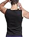 Hisweet Body Shaper for Men Tummy Neoprene Slimming Tank Top Vest Weight Loss Gym Shirt for Workout M