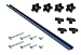POWERTEC 71170 Universal T-Track Kit; Including 48" T-Track & 16Piece Hardware Kit, 17 Pk