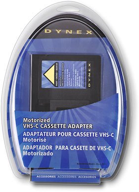 Click Here to See More.. Dynex DX-DA100611 - Video cassette adapter VHS-C to VHS