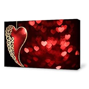 Canvas Prints Home Artwork Decoration Love Canvas Wall Art for Living Room, Bedroom - 12x18 inches
