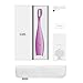 FOREO ISSA Hybrid Rechargeable Electric Toothbrush with Silicone and PBT Polymer Bristles, Lavender