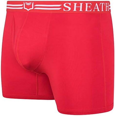 Sheath Mens 4.0 Dual Pouch Boxer Brief Underweaer