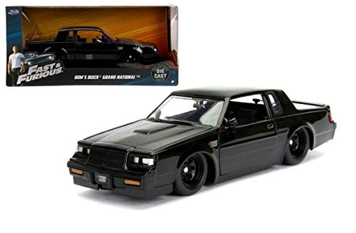 Jada 99539 Fast and Furious Buick Grand National, 1:24 Scale, Glossy Black