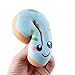 Eleventen Squishies Slow Rising Squishies Lovely Doughnut Cream Scented Jumbo Squishies Slow Rising Collection Slow Squishies Food Bread Cake 11×11×4cm (Blue)