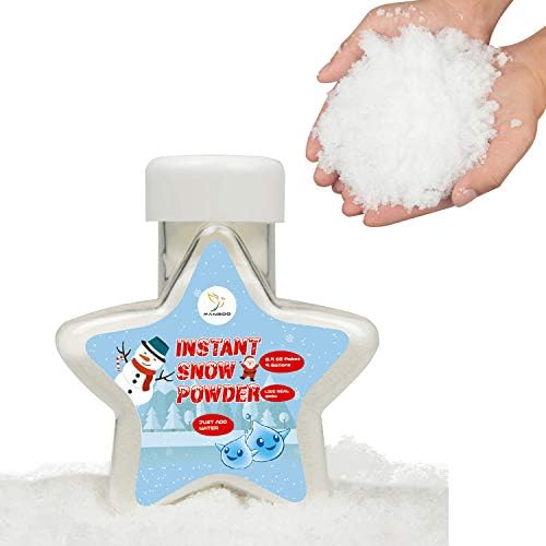 Instant Snow Fake Snow Powder for Slime Makes 5 Gallons Premium Fake