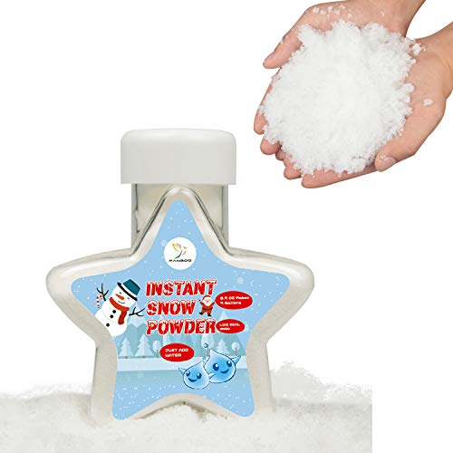 Instant Snow Fake Snow Powder for Slime Makes 5 Gallons Premium Fake