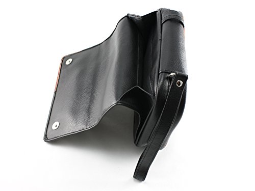 Skyway Remington Leather 4 Pipe Tobacco Pouch Case with Carry Strap - Thumbnail 6