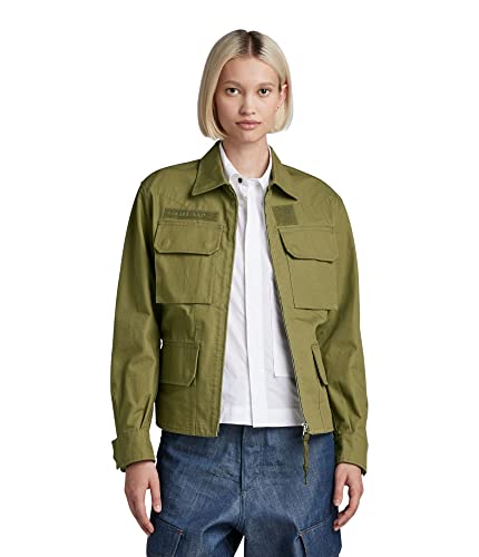 G-Star Women's Vintage Worker Jacket , Green (smoke olive D23014-D342-B212), S