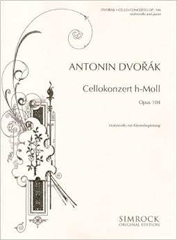 ドヴォルジャーク : チェロ協奏曲 ロ短調 Op.104／リヒャルト・シャウアー社／ピアノ伴奏付ソロ楽譜