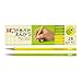 三菱鉛筆 Mitsubishi Pencil K45632B Pencil Triangular Shaft 2B Yellow Green Dozen