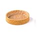 Sweet Golden Round Tart Shell Straight Edge Coated Inside with Cocoa Butter - 3'' Diameter - 60 pces