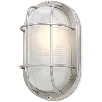 11 Inch Oval Bulkhead Light Wall Porch Lights Amazon Com