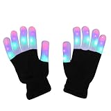 DX DA XIN LED Light up Gloves Finger Light Gloves